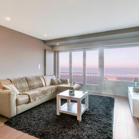 Montezuma Luxe Studio Met Frontaal Zeezicht Zonder Aparte Slaapkamer Apartment Ostend Luaran gambar